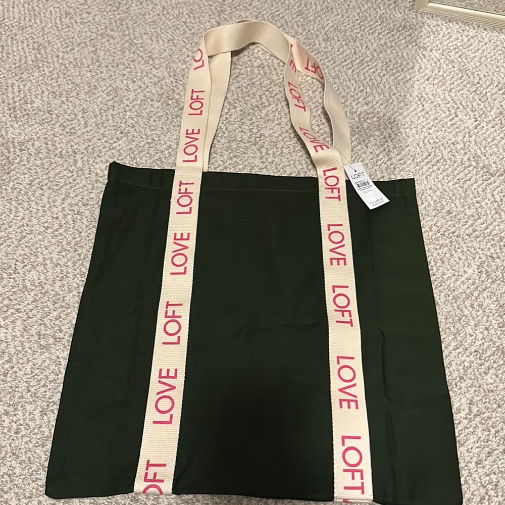 Loft Green Tote